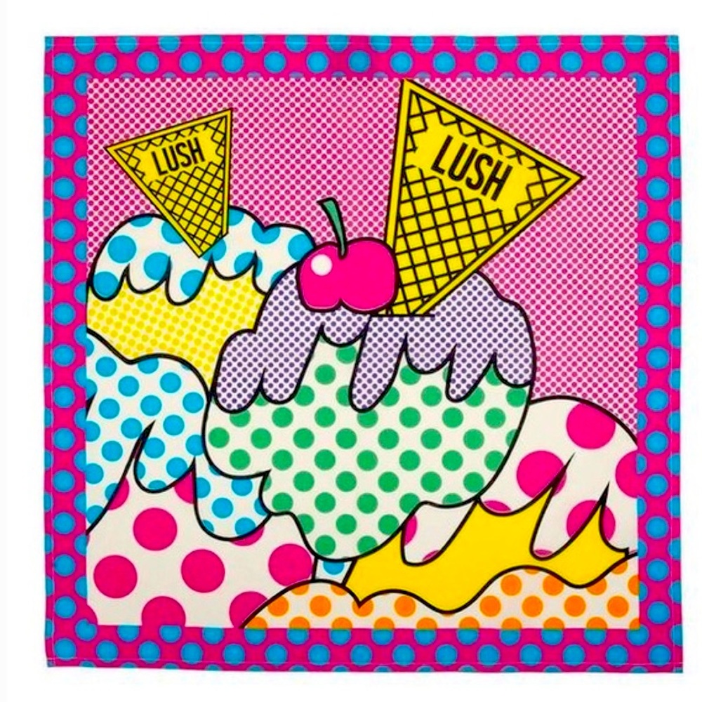 Jelly and Ice cream LUSH Knot Wrap
